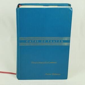 Gates of Prayer The New Union Prayerbook 1975 CCAR Judaica Hardcover